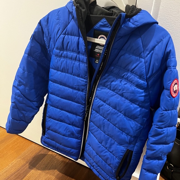 Canada Goose Other - Boys canada goose blue jacket size 14-16 (L) like new